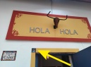 Naklejka potwierdzająca udział - restauracja HOLA HOLA