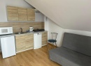 Apartament numer 3 - salon z aneksem kuchennym